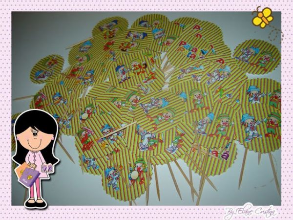 Toppers para Cupcake