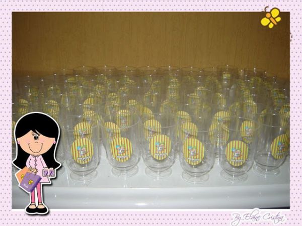 Tacinha Personalizada para brigadeiro ou mousse